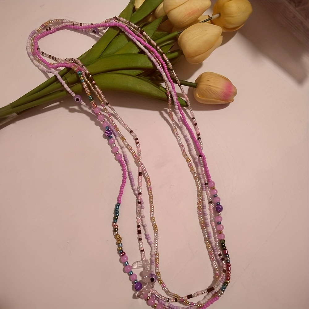 Boho Shell Pendant & Beads Body Jewelry Set for Women